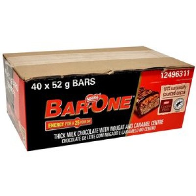 Bar One Choc Nestle 40x52g