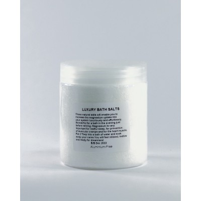 Bath Salts - Pure Luxury 500g  Bath Salts - Pure Luxury 500g
