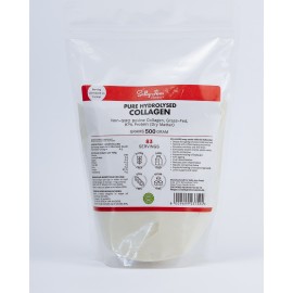 Collagen Pure Hydrolysed (Grass Fed Bovine) 500g  NON-GMO 