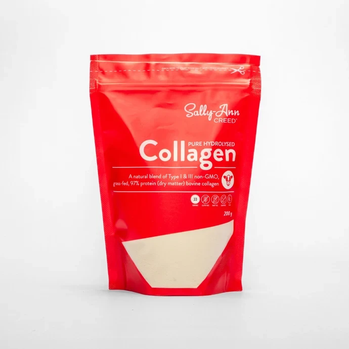 Collagen Pure Hydrolysed (Grass Fed Bovine) 200g  NON-GMO