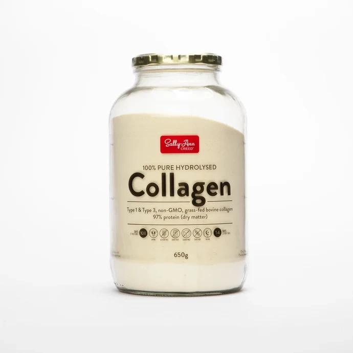 Collagen Pure Hydrolysed (Grass Fed Bovine) 650g Glass Jar