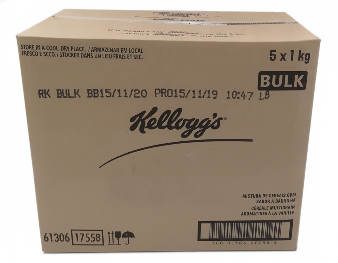 Kelloggs All-Bran Flakes 5x1kg Bag