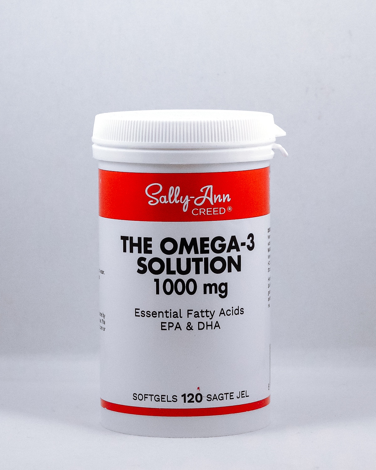 Omega-3 Solution x 120 fish oil capsules
